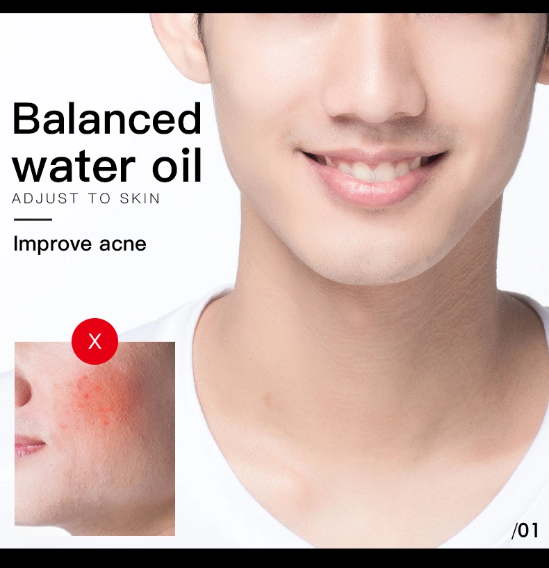 Men Hyaluronic Acid Moisturizing Facial Toner Shrinking Pore Minimizer Whitening Tonic Face Aftershave for Men Lotion