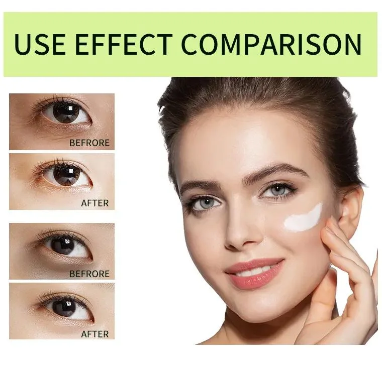 Online Wholesale in Stock Retinol Eye Cream Stick English Rotary Moisturizing Cream Removes Dark Bags Lines Relaxes Eyes Tightens Skins