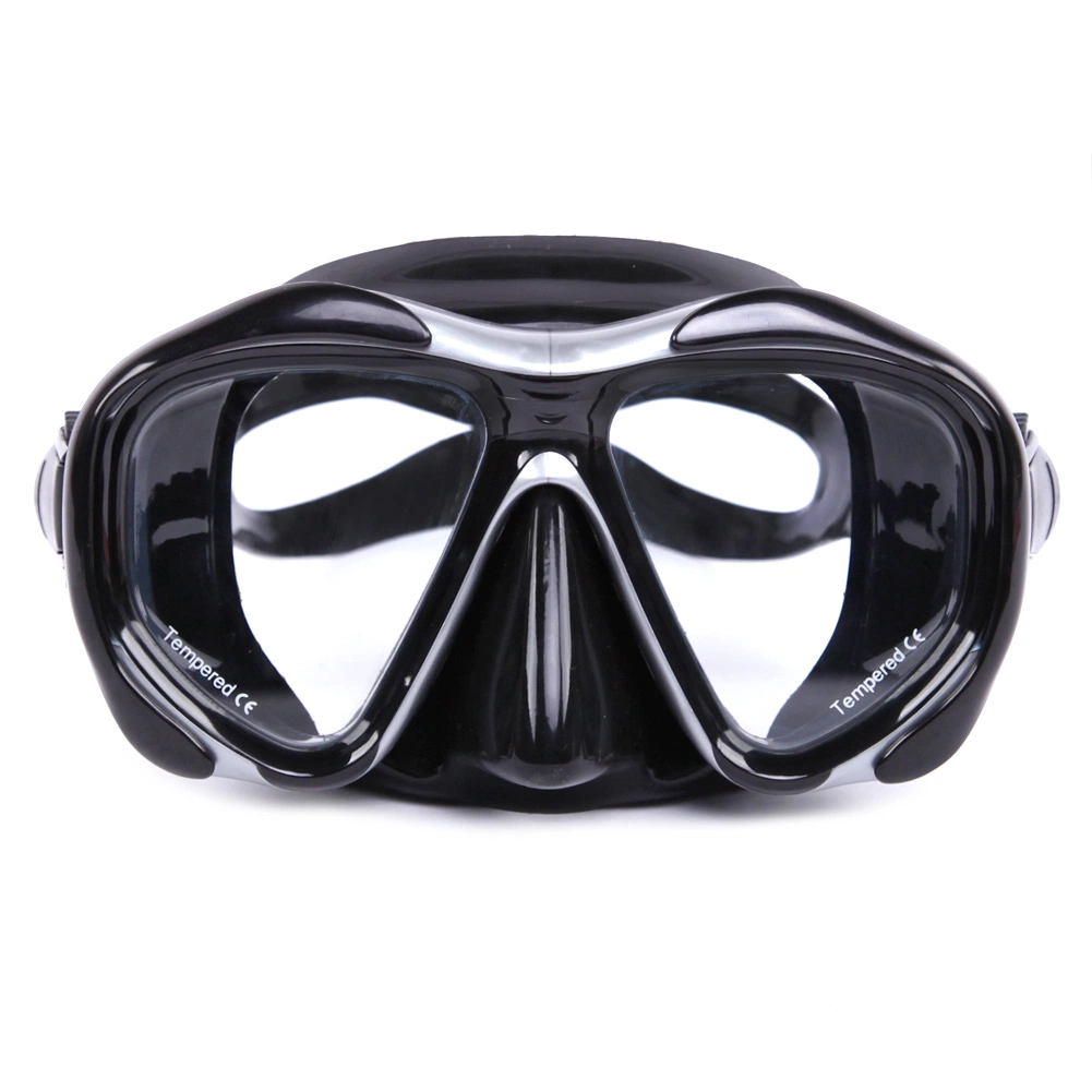 Black and Red Professional Colorful Detachable Sky Diving Masks with Wide Vision (MK-2603)