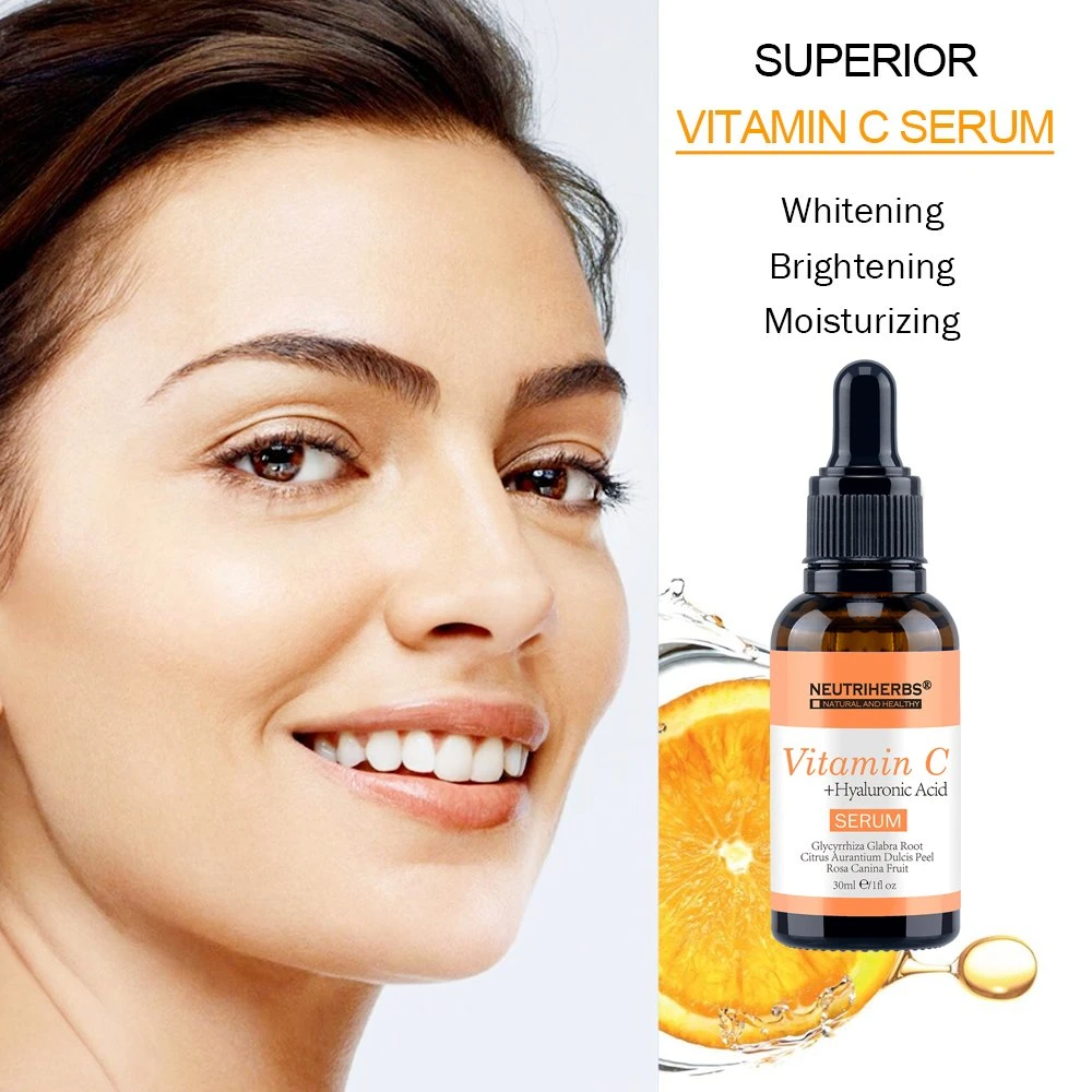 Wholesale Facial Skin Care Lightening Skin Whitening Anti Aging Collagen Hyaluronic Acid Vitamin C Face Serum