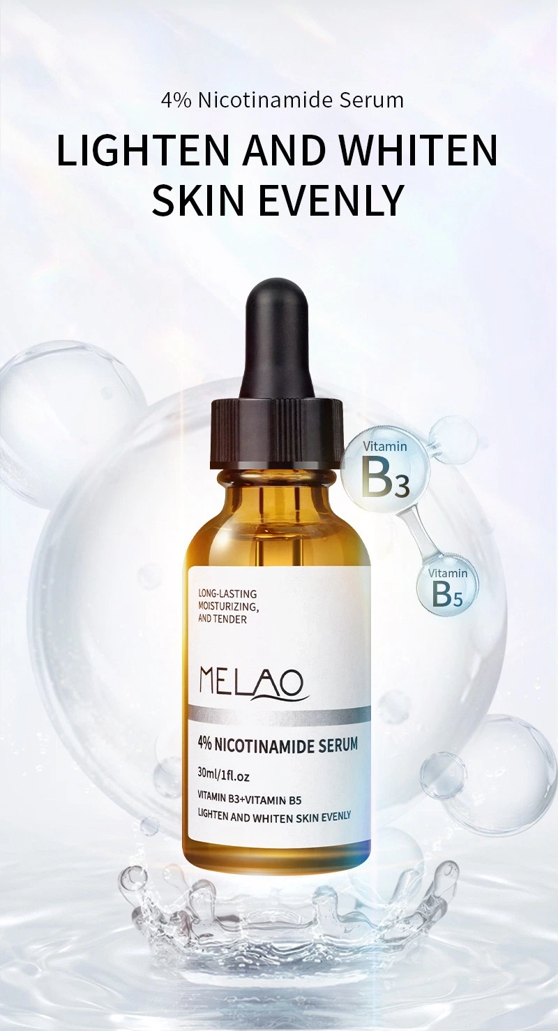 4% Nicotinamide Serum Custom Brightening Moisturizing Wholesale Anti-Aging Serum of Face