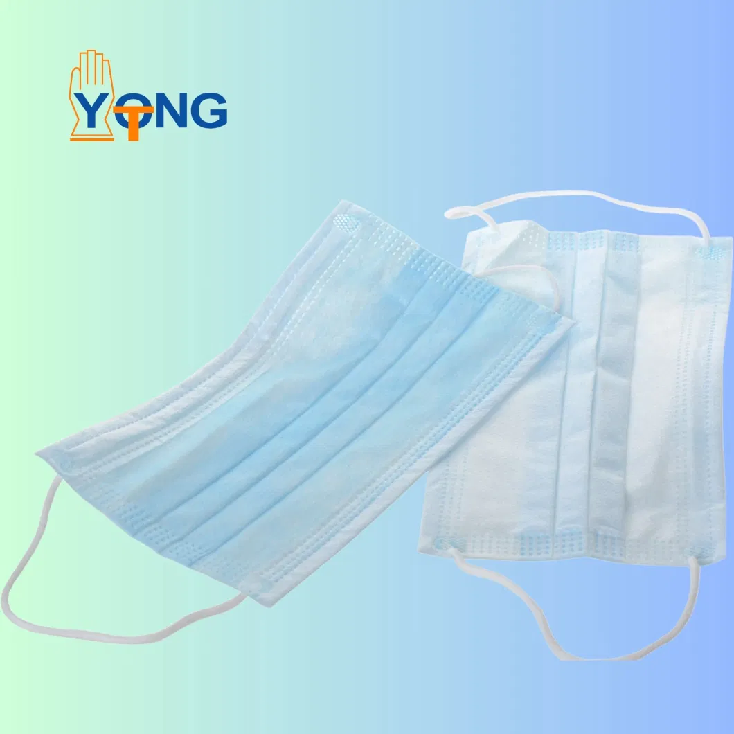 Disposable Face Mask with Earloop 3ply Disposable Hospital Use Face Mask