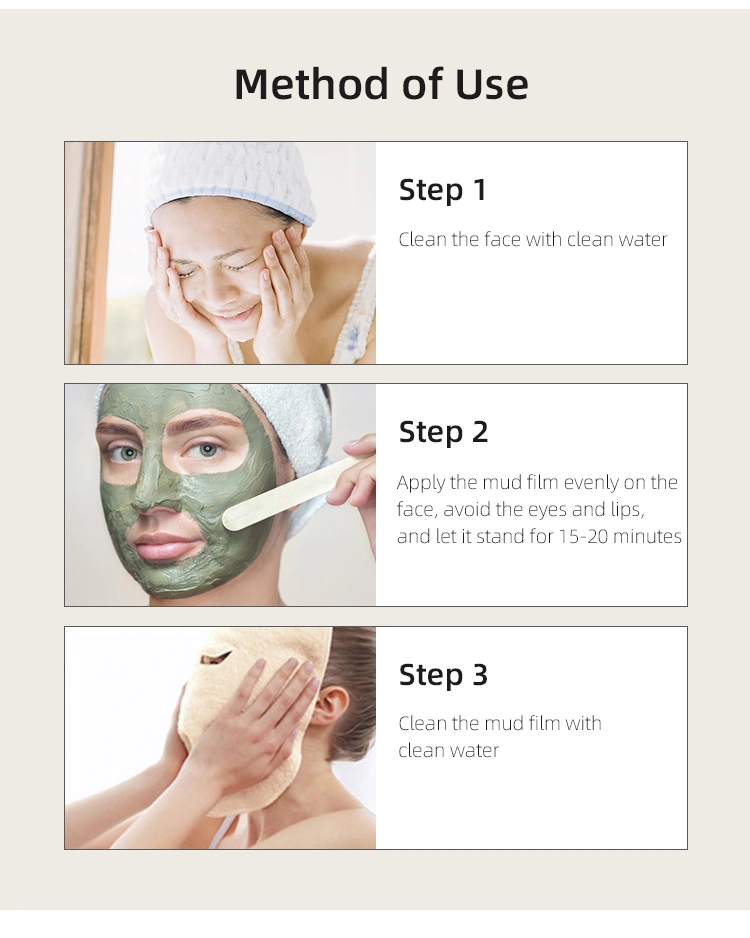 Clay Mask Facial Skin Care Matcha Purifying Stick Solid Mask