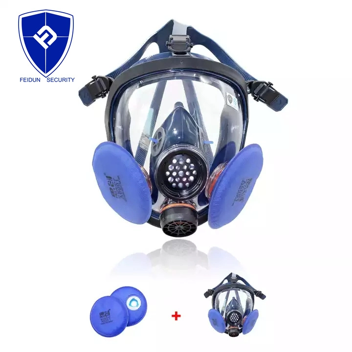 Hot Sell Silicone Large Orbit Gas M Ask Poison Gas Dust Respiration Protective Silica-Gel Gas Mask