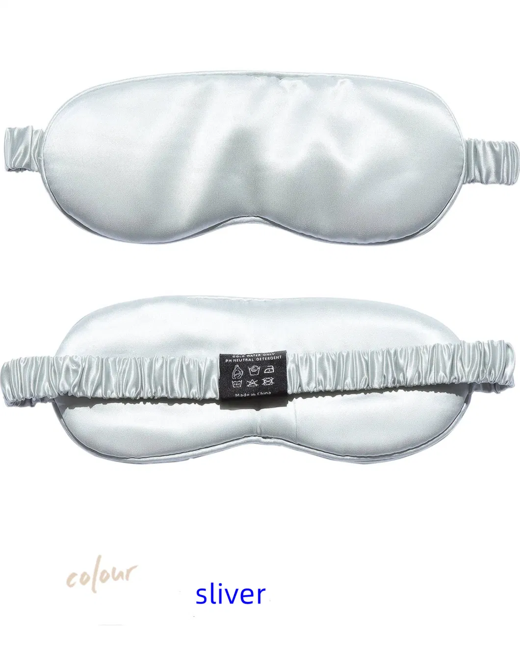 Hot Sale Soft Shinning Healthy 19mm 100% Mulberry Silk Sleep Eye Mask