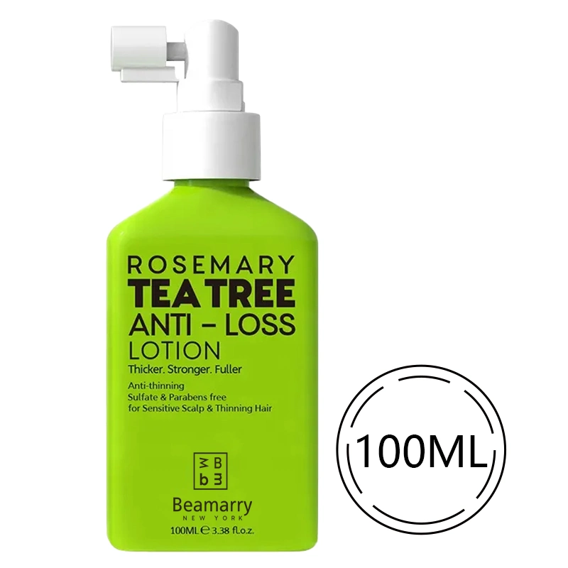 Private Label Tea Tree Oil Rosemary Anti-Loss Hair Growth Tonic