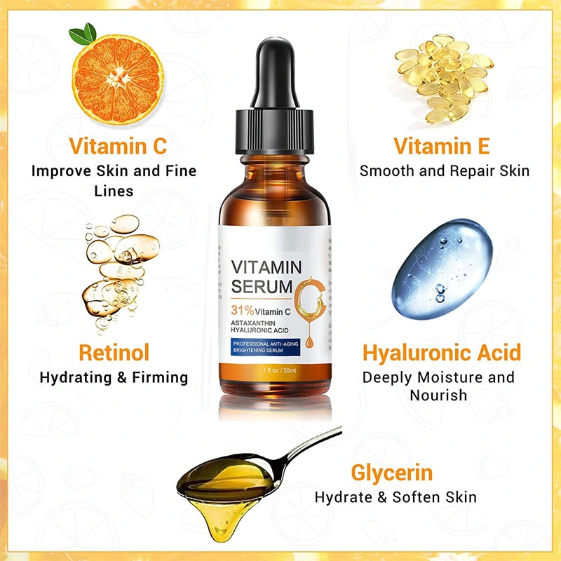 Vitamin C Serum with Hyaluronic Acid Face Serum