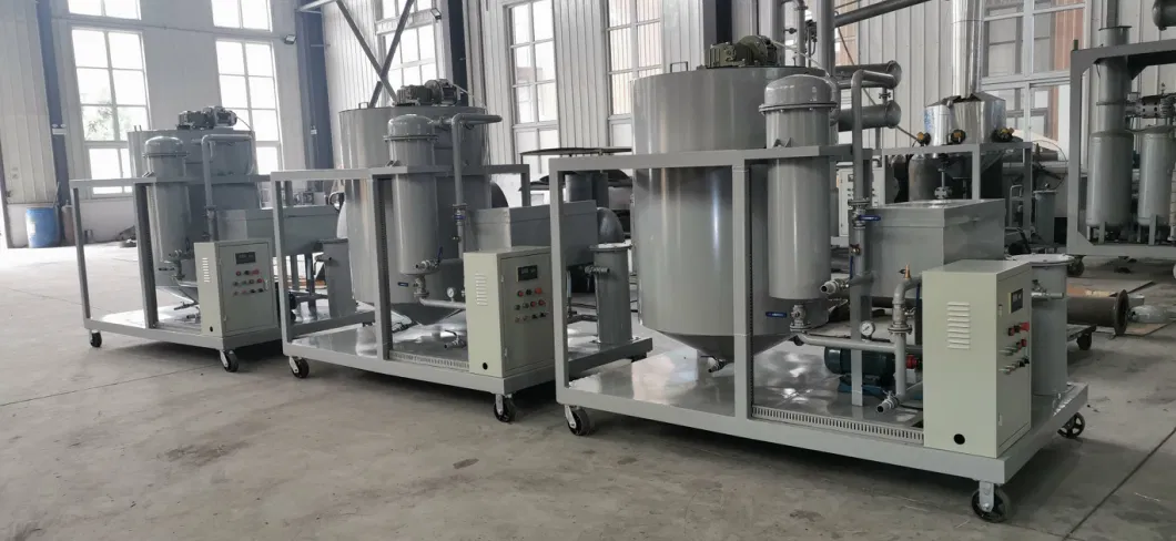 Decolorization/ Purification Make Waste Oil Cleaner