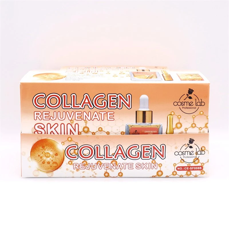 Cosmelab Supplier Logo Custom Anti-Aging Collagen Face Serum Moisturizing Firm Smoothing Rejuvenate Skin Care Serum