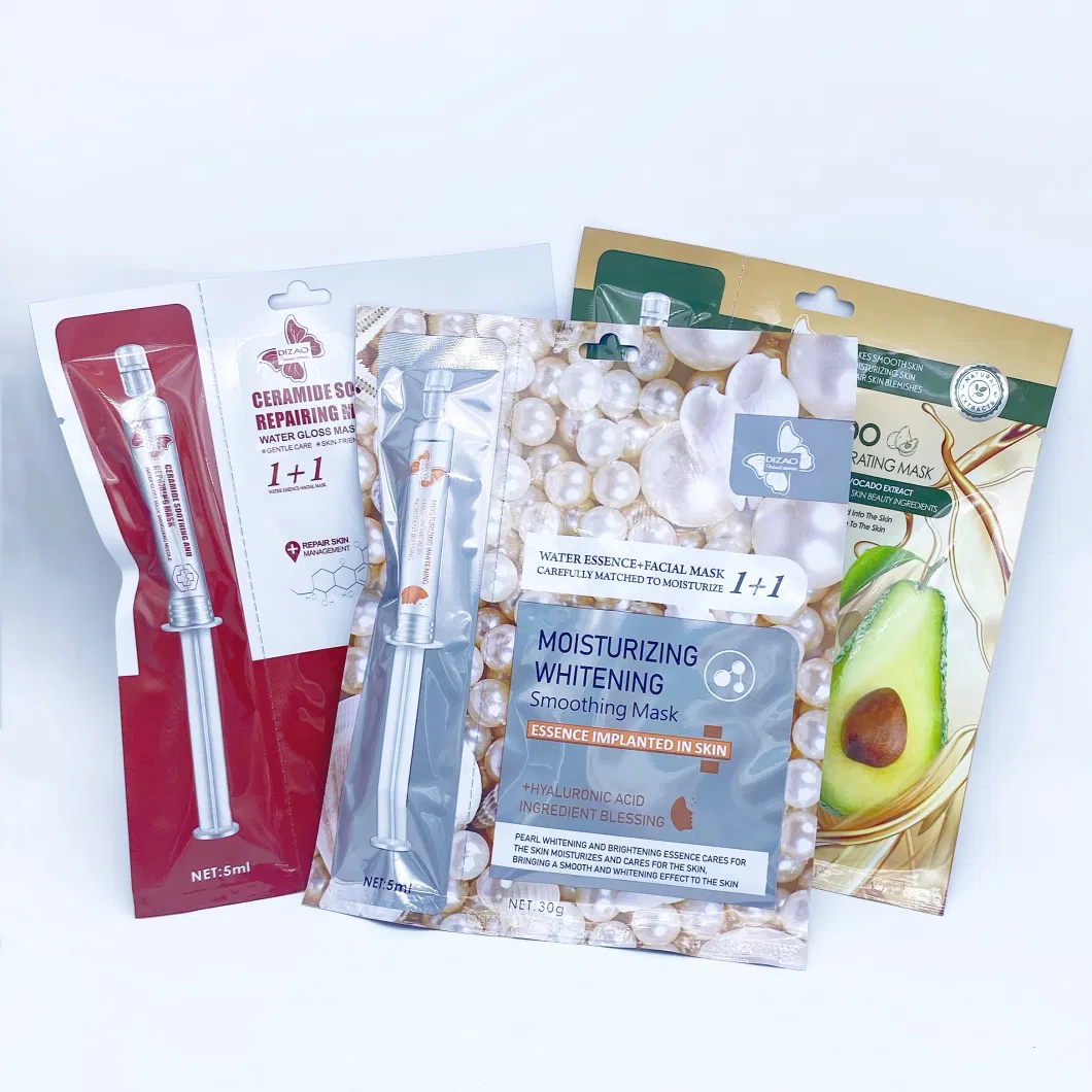 Avocado Essence Rose Essence Hyaluronic Acid Water Needle Facial Mask