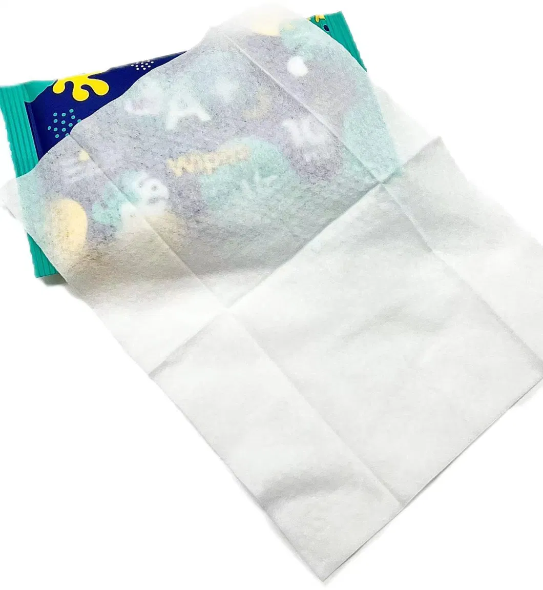 OEM Biodegradable Cleansing Wipes Facial Wipes for Makeup Removing 10PCS Small Bags