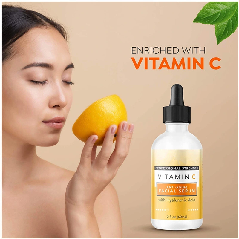 Custom Natural Whitening Anti-Aging Vitamin C Facial Serum