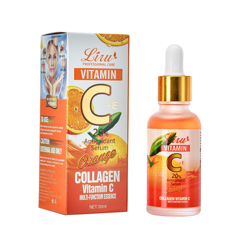 OEM Available Professional Facial Anti-Aging Anti Wrinkle Brightening Vitamin C Face Serum