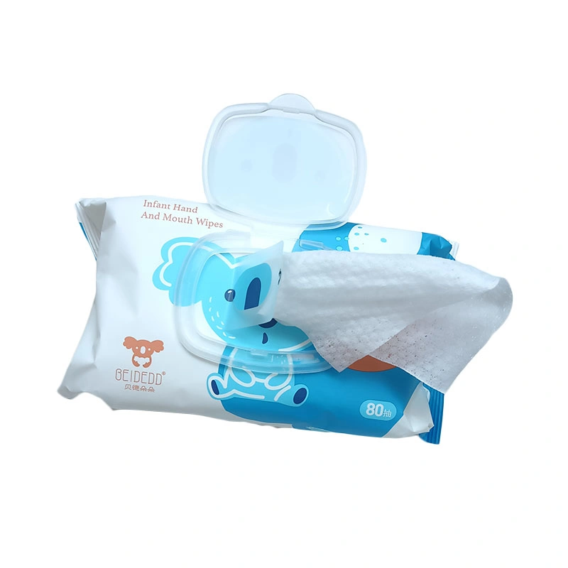 Super Soft Pure Water Baby Wet Wipe Hand Face Cleaning Wipe