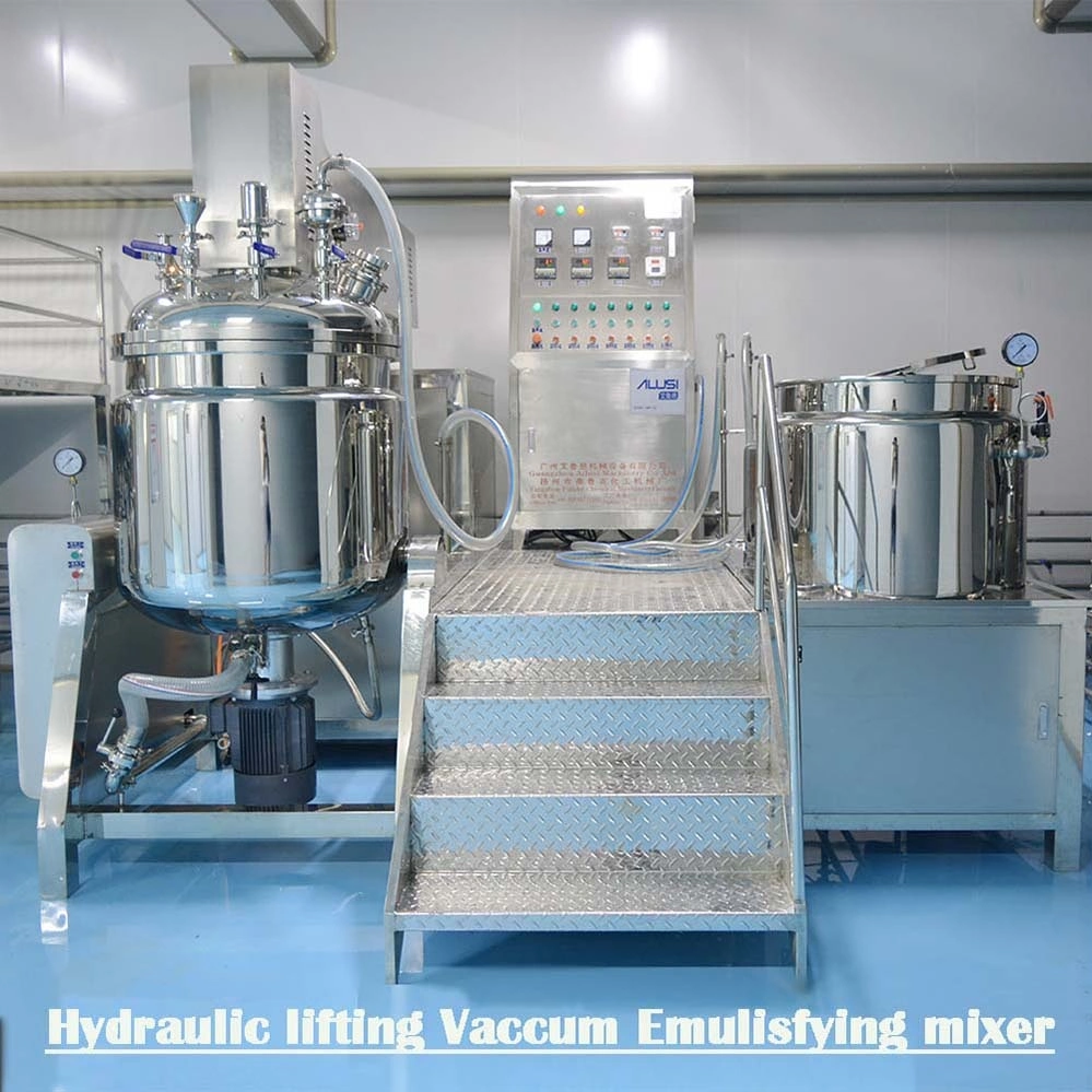 Facial Foam Making Machine Cleansing Milk Vacuum Emuslifier Mixer