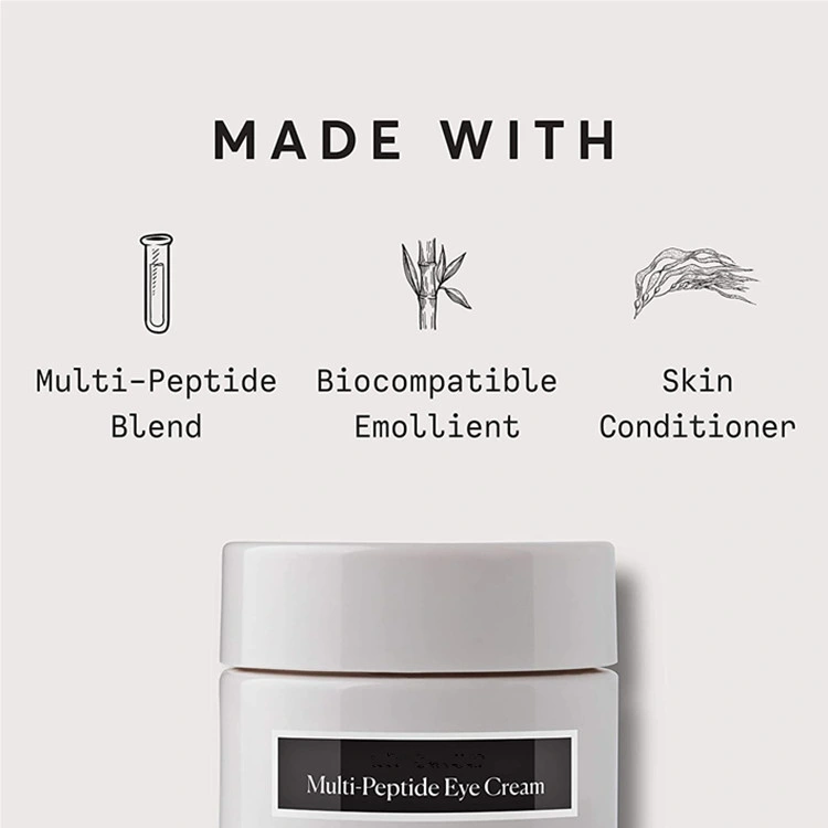 Custom Private Label Multi-Peptide Brightening &amp; Smoothing Eye Cream