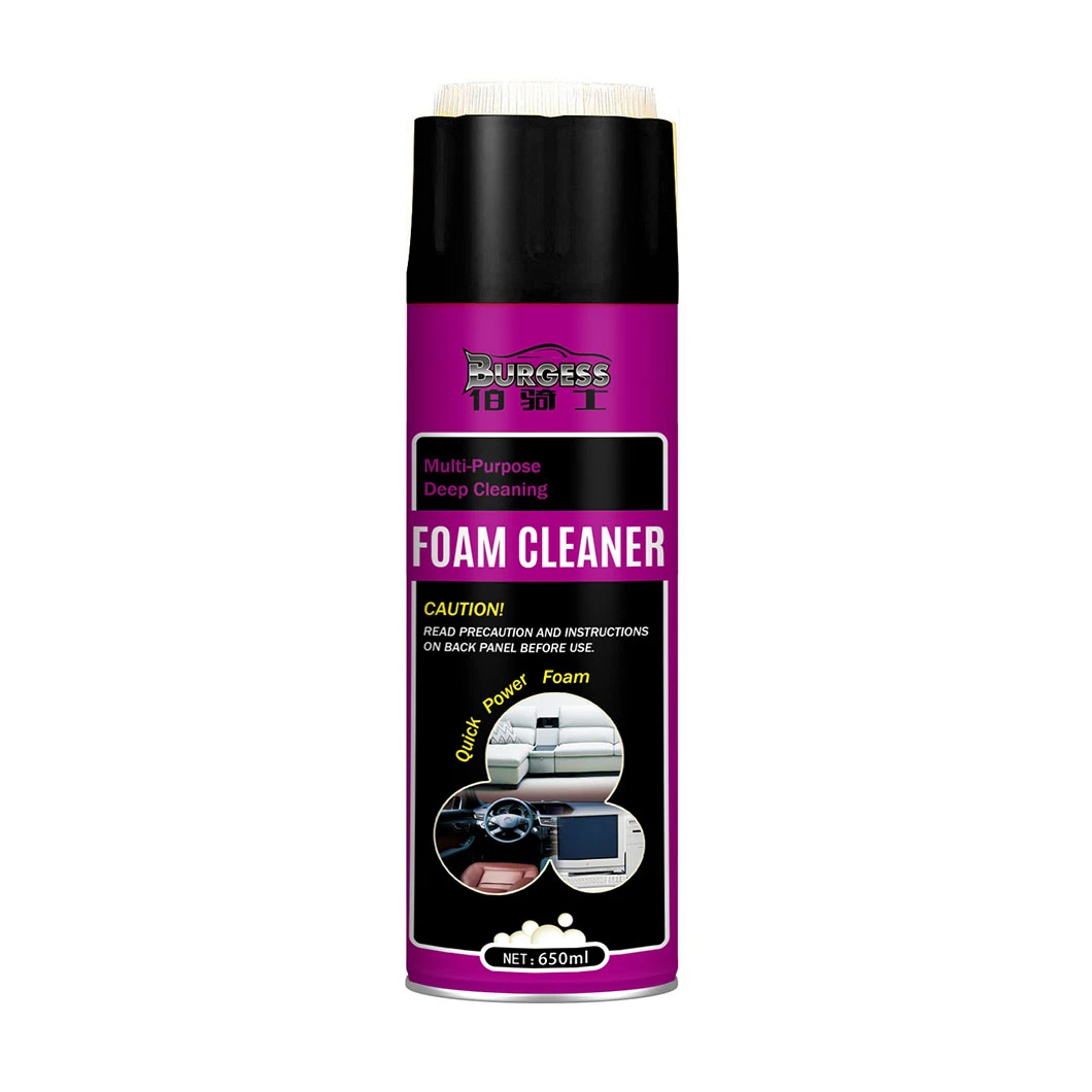 All-Purpose Foam Cleaner Aerosol Spray Painting Car Wash Cleaner Auto Paint