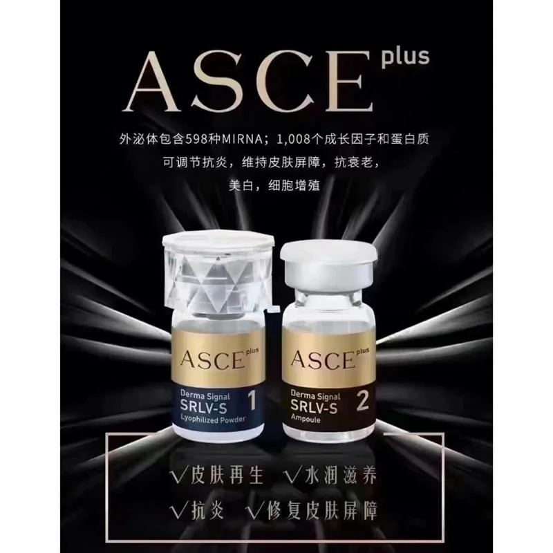 Asce Powerful Anti-Aging Set Whitening Moisturizing Blemishes Hyaluronic Acid Injection Vitamin C