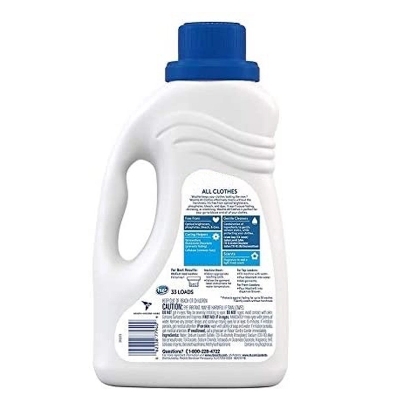 2L Wholesale Natural Fragrant Efficient Cleaning Liquid Laundry Detergent