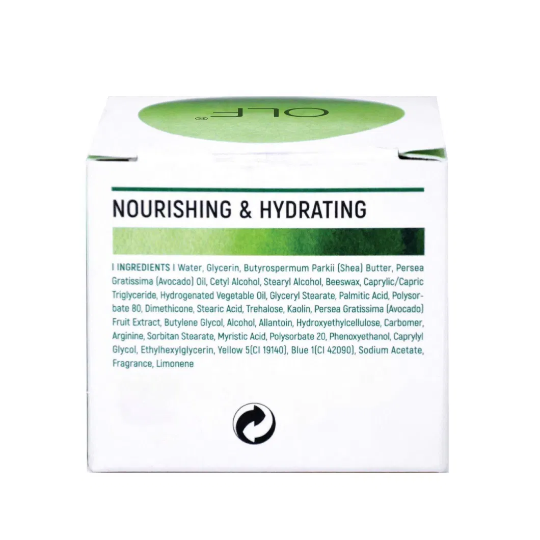 Avocado Nourishing Overnight Cream Moisturizing Beauty Face Jelly Mask