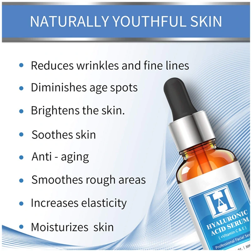 OEM/ODM Best Hyaluronic Acid Serum for Facial Antioxidant &amp; Wrinkle Treatment