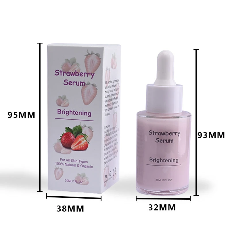 Aixin Organic Fruits Serum Skin Care Vitamin C Brightening Strawberry Face Milk Serum