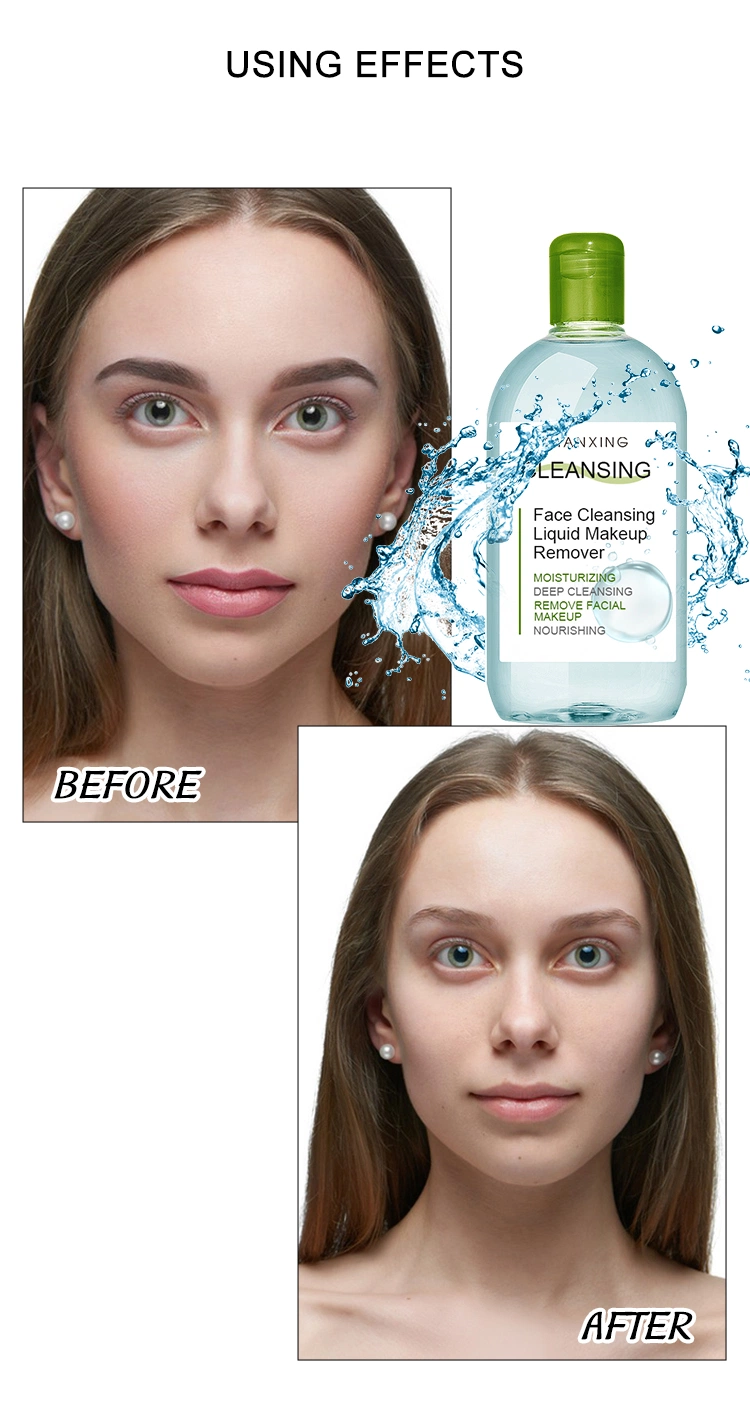 Oil Free Liquid Removing Water Makeup Cleansing for Skin