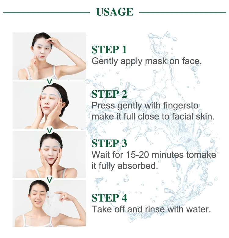 OEM/ODM Moisturizing Smoothing Repair Face Mask Outdoor Travel Facial Mask