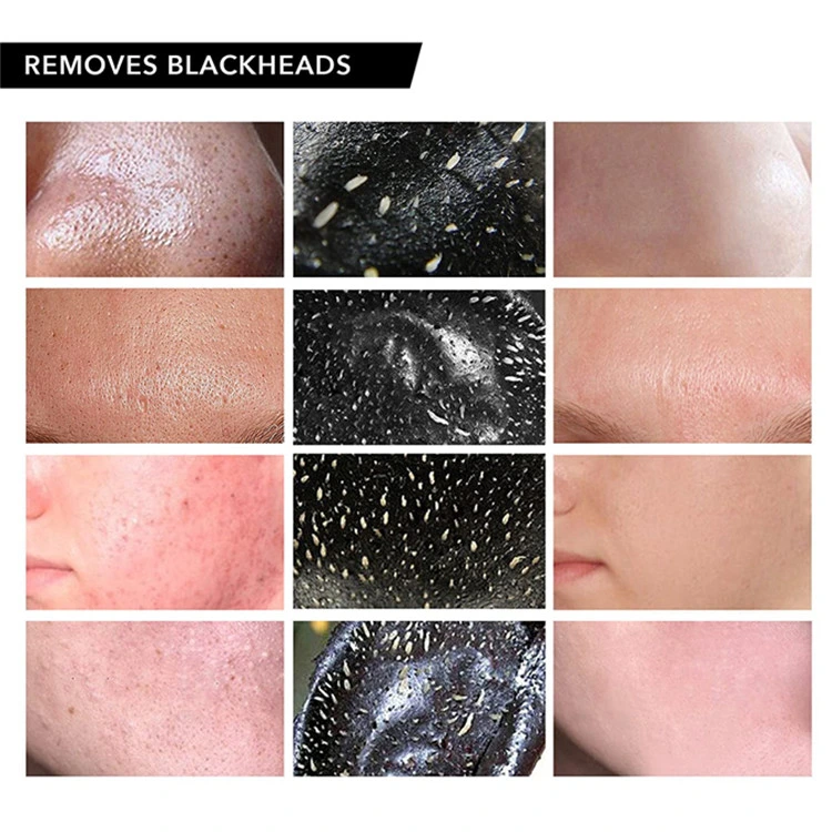 Private Label Bamboo Activated Charcoal Peel off Blackhead Remover Mask