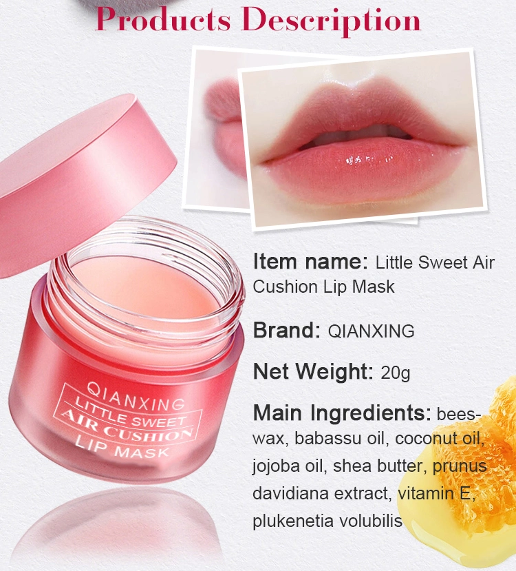 Private Label Lip Gel Natural Organic Lightening Lip Care Moisturizing Lip Mask