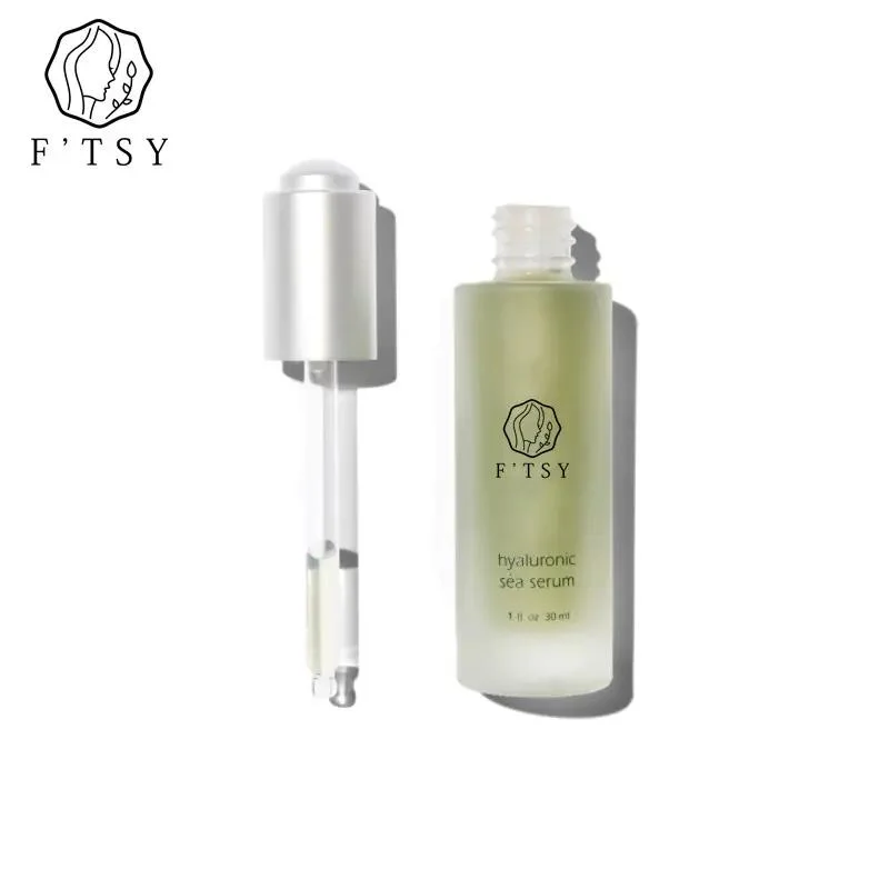 OEM Skin Care Serum Private Label Vegan Green Tea Collagen Brightening Vitamin C Topical Acid 12% Face Serum Vitamin C Retinol Niacinamide Hyaluronic Acid Snail