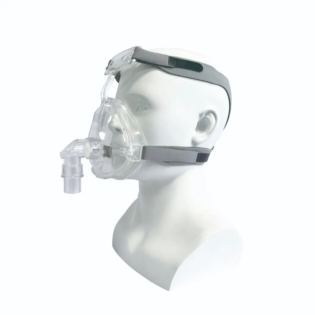 Medical Grade Silicone Material Adult CPAP Full Face Mask for Sleep Apnea