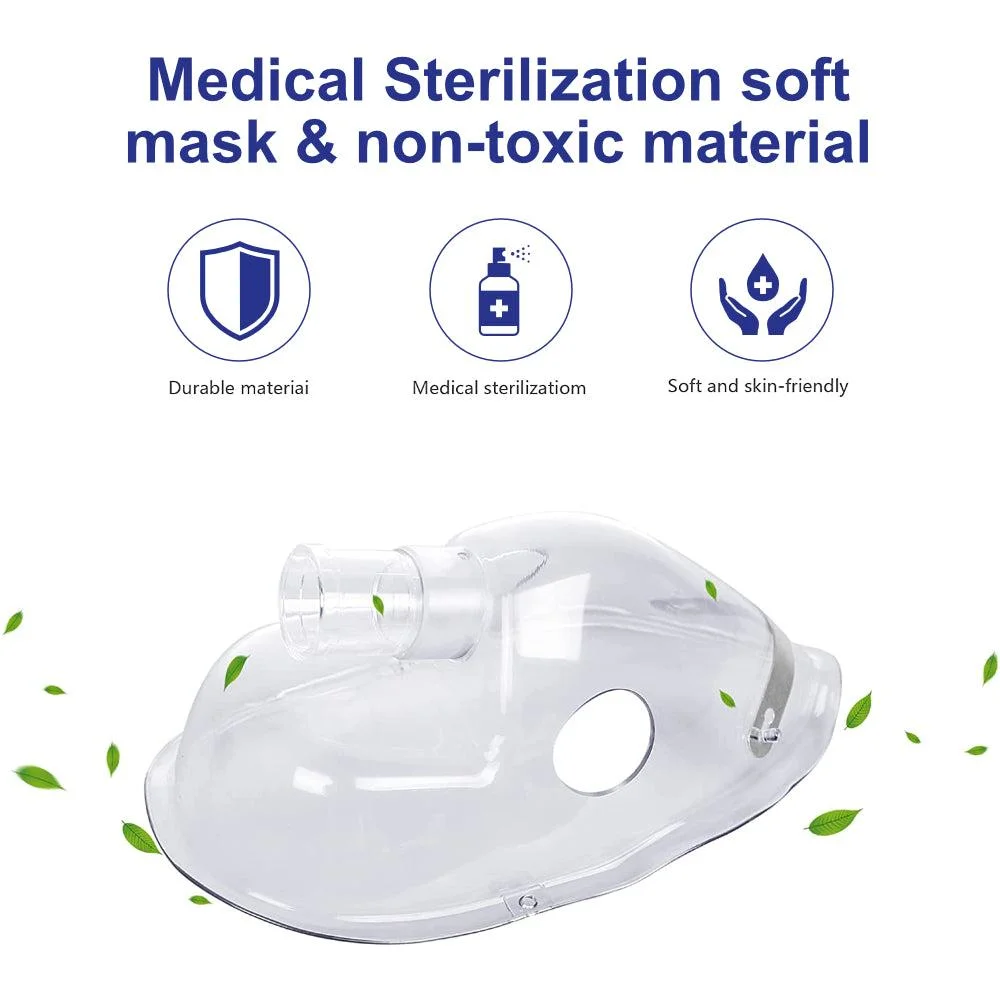 Disposable Baby Child Adult Sizes Single Use PVC Aerosol Oxygen Nebulizer Mask