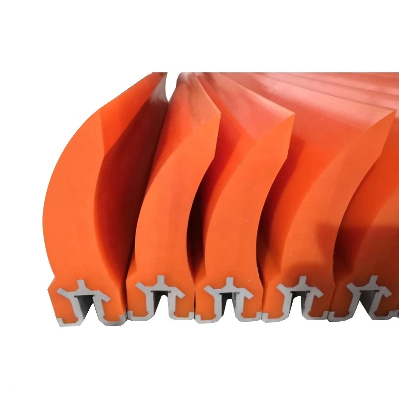 Secondary/Primary PU Polyurethane Blade Belt Scraper Cleaner for Belt Conveyor 182