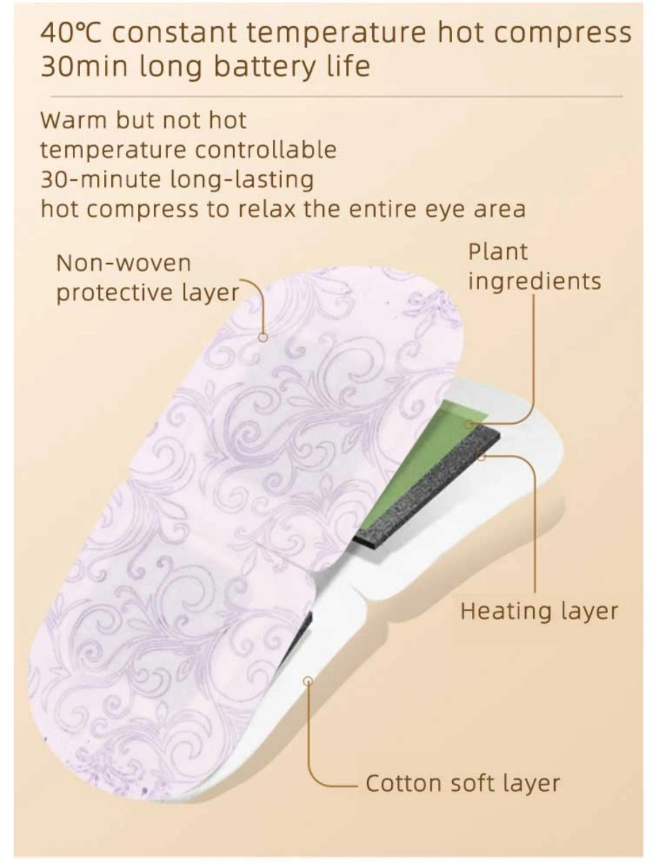 Self Heating Hot Compress Sleep Steam SPA Eye Patch Mask