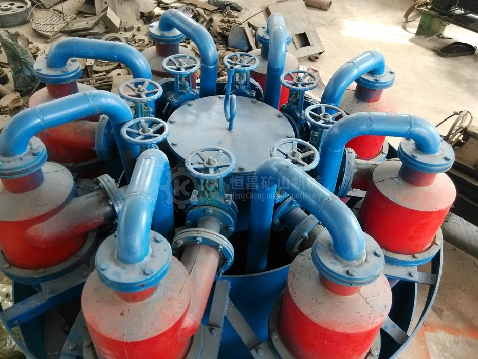 100% Good Service Sludge Sand Washing Equipment Gold Mining Machinery Sand Slurry Cyclone Desander Fx-125 Fx-150 Hydrocyclone Desander Separator Mud Cleaner