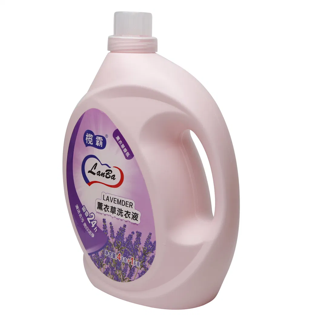 5L Floral Lasting Household Chemicals Liquid Laundry Detergent for Clothes Strong Oil Stains Clean