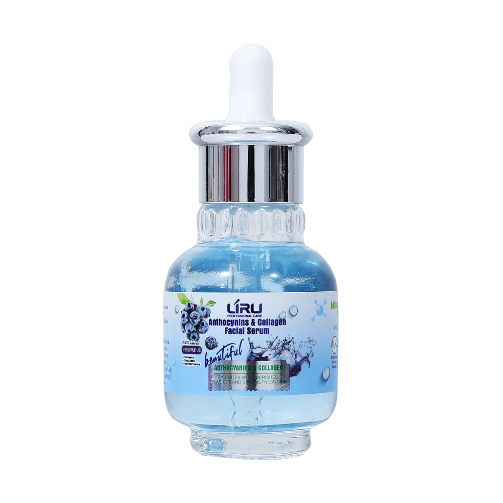 Liru Skincare Blueberry &amp; Collagen Beauty Face Serum Hydration &amp; Anti-Aging for Radiant Skin