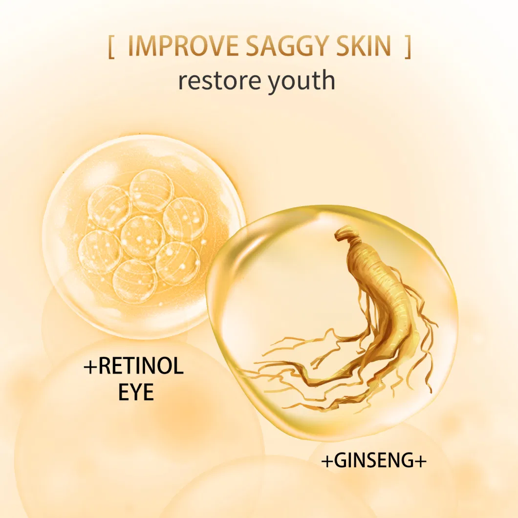 Anti Aging Wrinkle Moisturizing Lifting Ginseng Retinol Eye Cream