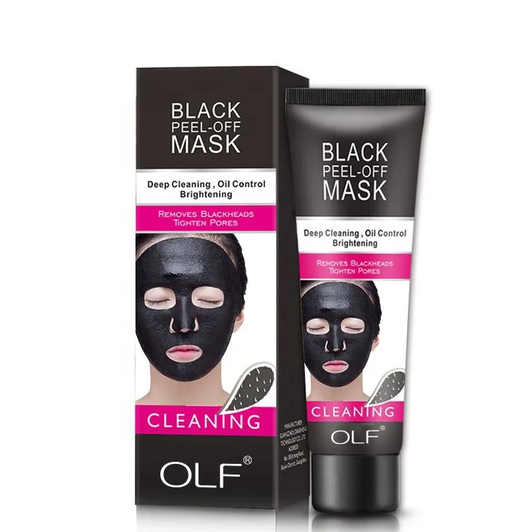 Cleaning Oil Control Charcoal Black Peel off Mud Face Mask