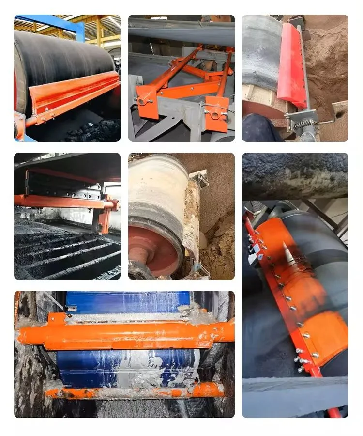 Primary PU Secondary Belt Scraper/ Conveyor Belt Cleaner/ Primary Belt Cleaner