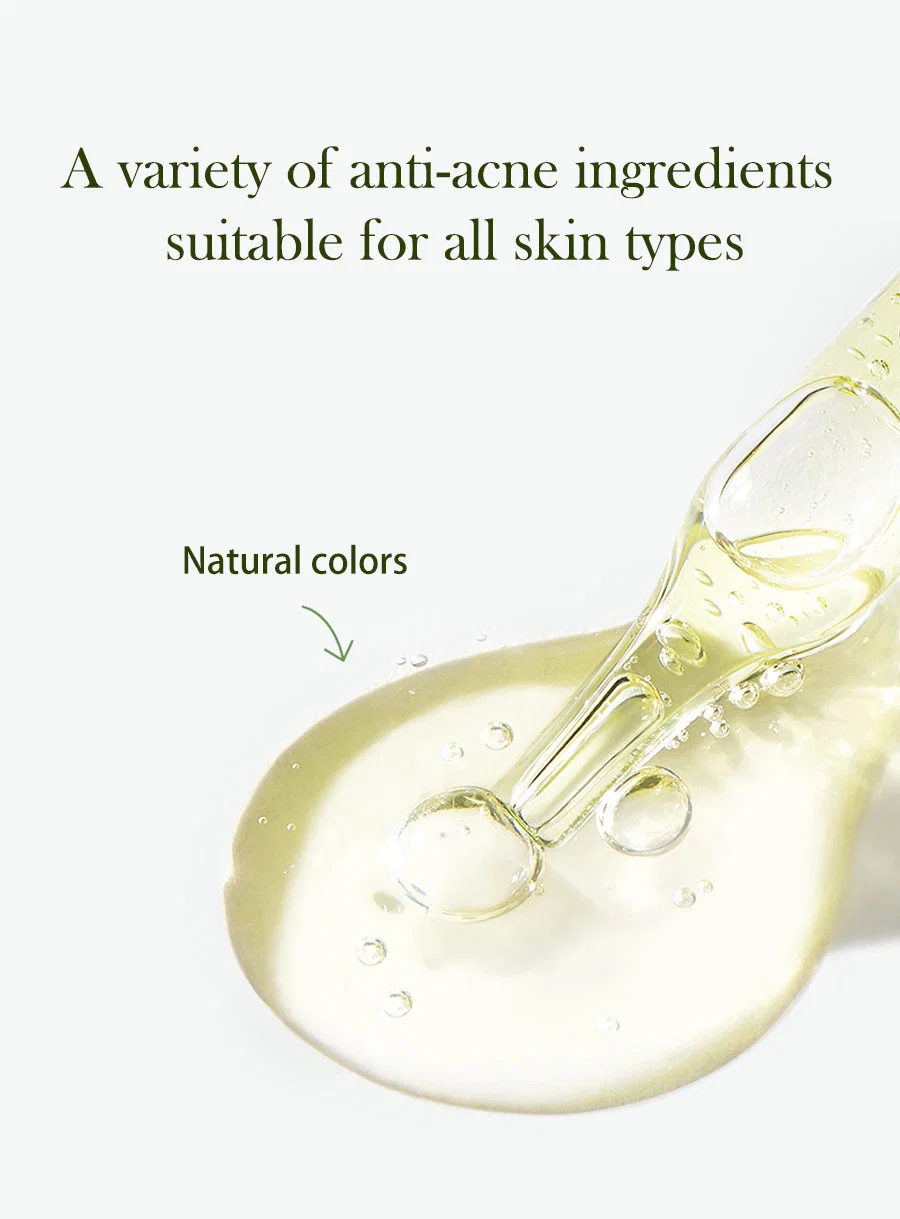 Free Sample Customization Tea Tree Anti Acne Face Skin Care Serum Herbal Plant Anti Aging Moisturizing Whitening Face Serum