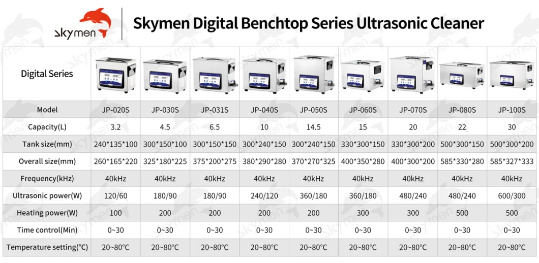 Skymen Benchtop Ultra Sound Cleaner for Car Injector Cleaning