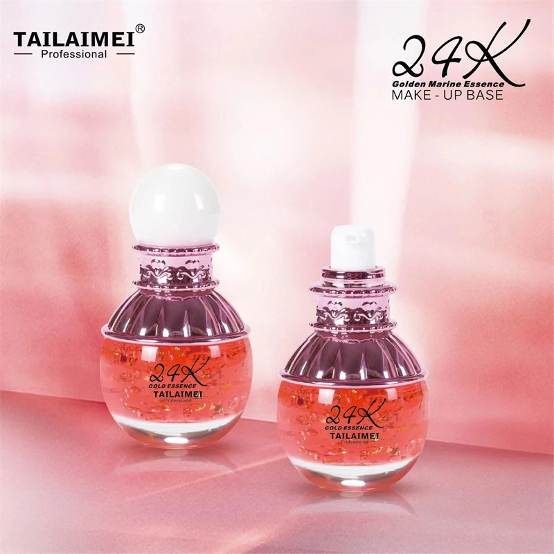 Tailaimei Velvet Touch Marine Essence Skin Care Serum Face Care Brightening Whitening Hydrating Moisturizing 24K Gold Serum