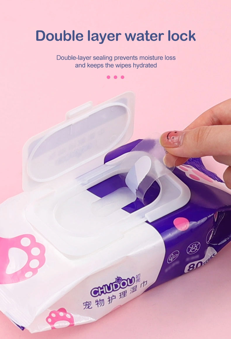 Disposable Hands and Face Cleaning Wet Wipe Hot Sell