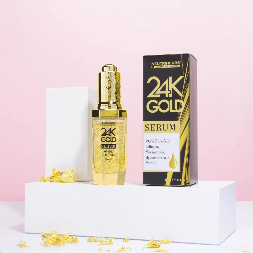 Hot Selling Beauty Sensitive Anti Wrinkle 24K Face Gold Pure Skin Serum