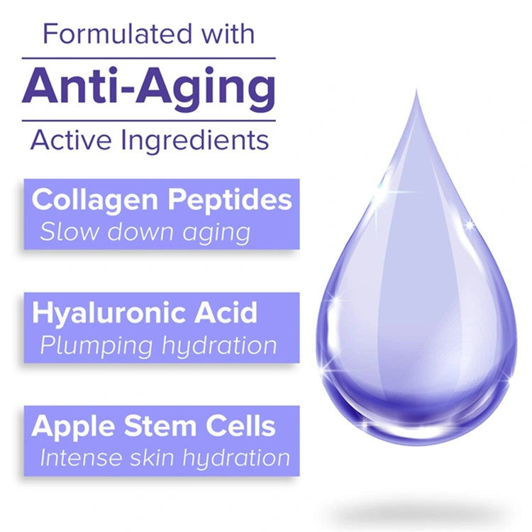 Custom Collagen Anti Aging Hydrating Face Serum with Hyaluronic Acid Serum