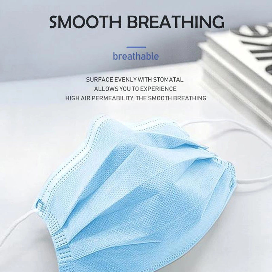 Disposable Face Mask with Earloop 3ply Disposable Hospital Use Face Mask