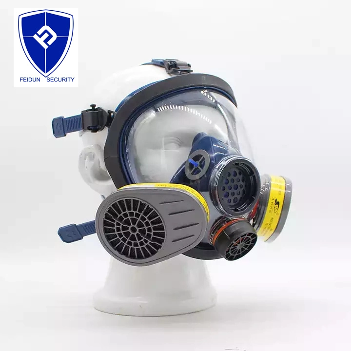 Hot Sell Silicone Large Orbit Gas M Ask Poison Gas Dust Respiration Protective Silica-Gel Gas Mask