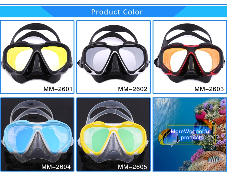 Presbyopic Lenses Prescription Snorkel Mask High Quality Silicone Diving Masks